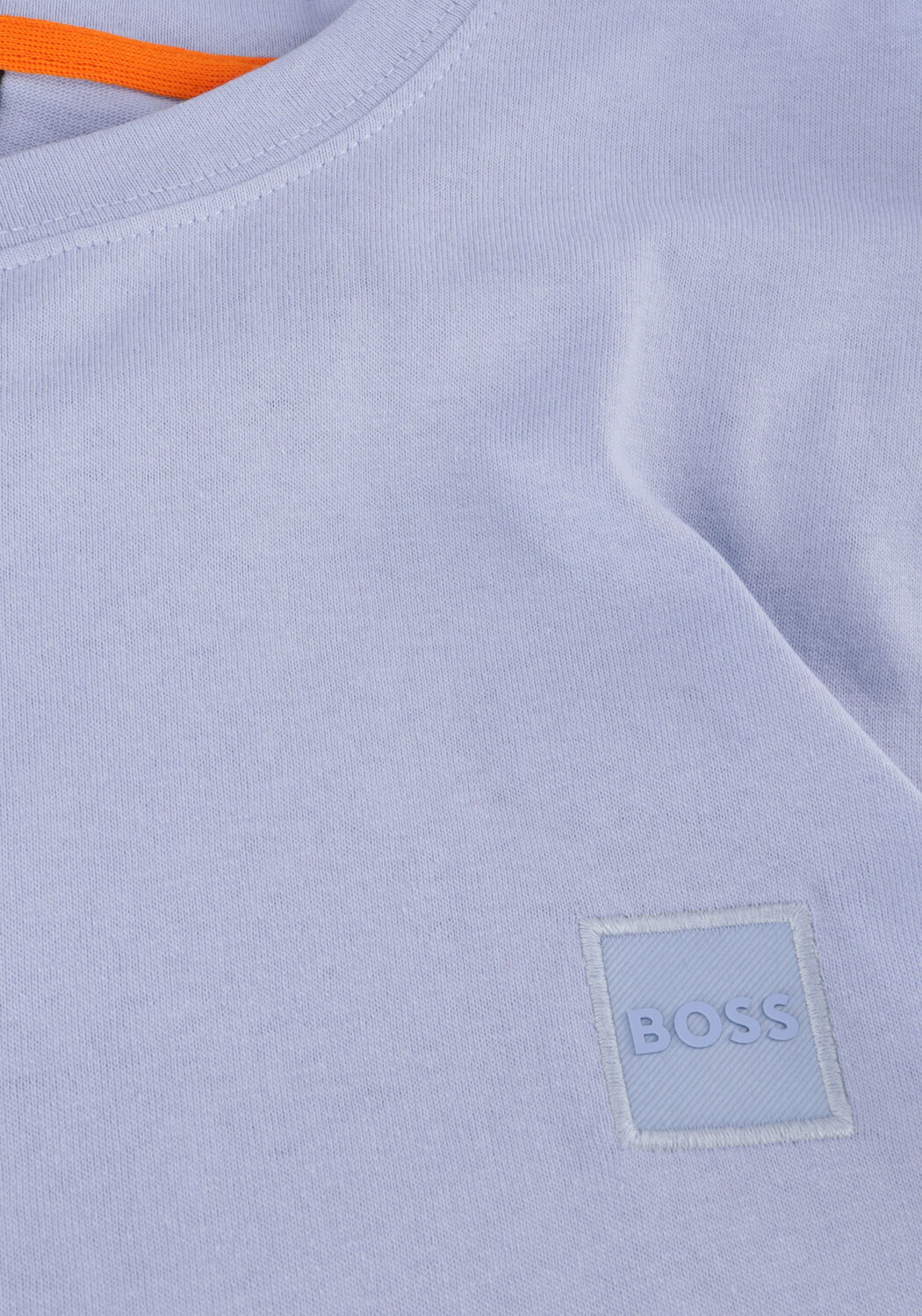 Lichtblauwe BOSS ORANGE T-shirt TALES - large