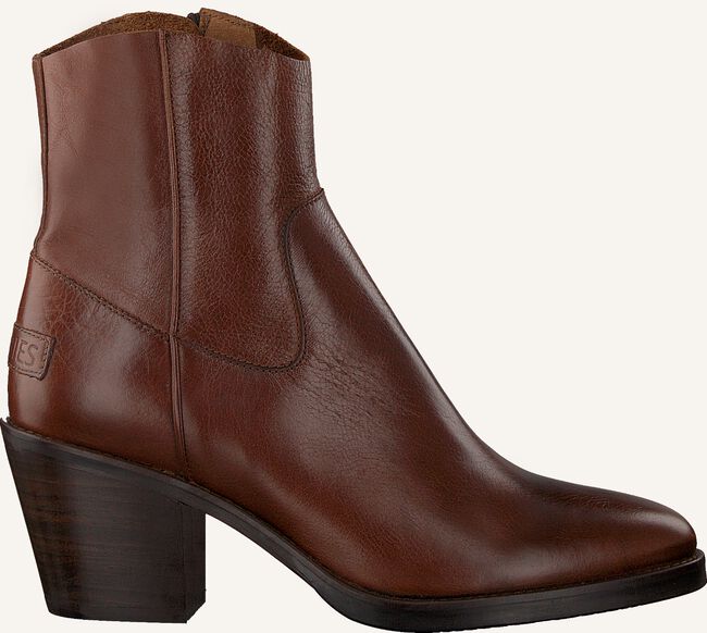 Cognac SHABBIES Enkellaarsjes 183020170 Cognac SHABBIES Enkellaarsjes 183020170 - large