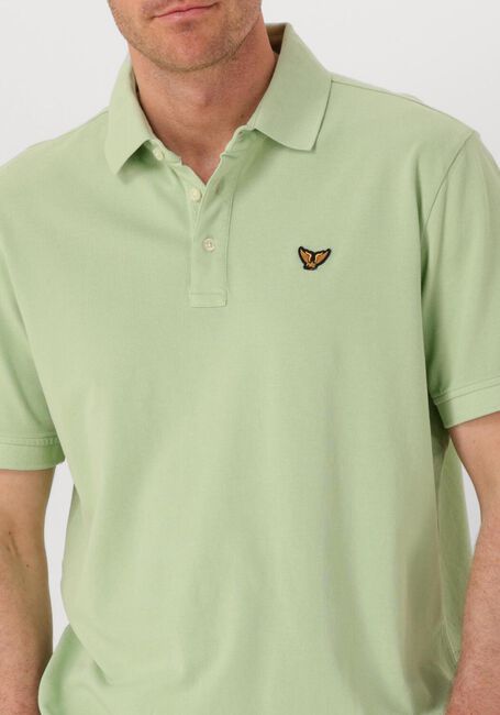 Groene PME LEGEND Polo PIQUE GARMENT DYE - large