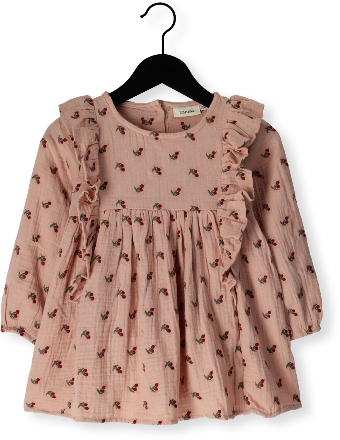 LIL' ATELIER Meisjes Jurken Nmfkoala Ls Loose Dress Lil Roze