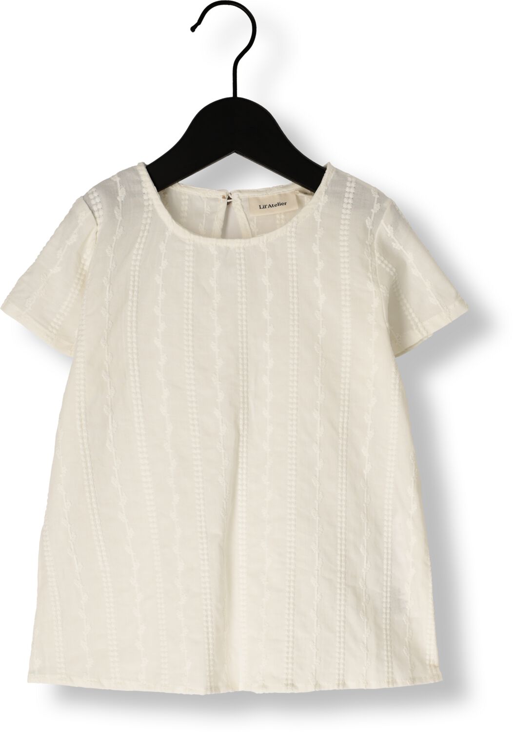 LIL' ATELIER Meisjes Blouses Nmfjazelle Ss Loose Shirt Lil Wit