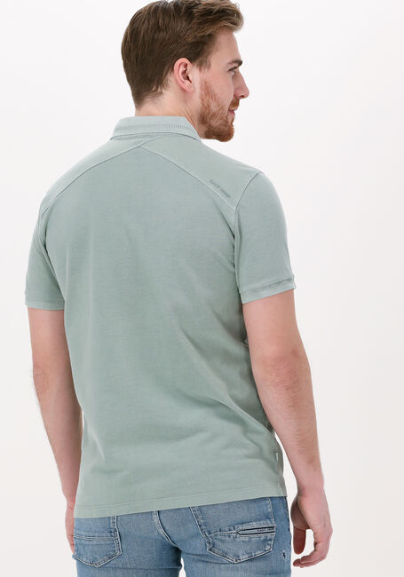 Groene CAST IRON Polo SHORT SLEEVE POLO COTTON GD PIQUE - large