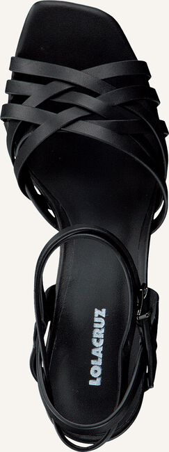 Zwarte LOLA CRUZ Platte sandalen 131Z10BK Zwarte LOLA CRUZ Platte sandalen 131Z10BK - large
