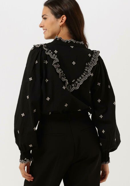 Zwarte NEO NOIR Blouses DEGAS BLOUSE - large