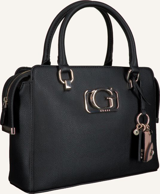 Zwarte GUESS Handtas ANNARITA GIRLFRIEND SATCHEL Zwarte GUESS Handtas ANNARITA GIRLFRIEND SATCHEL - large