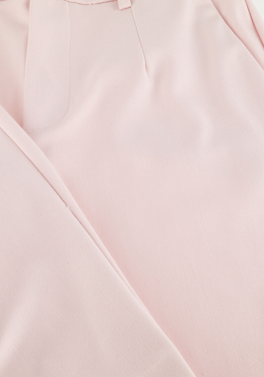 Lichtroze OBJECT Wijde broek OBJLISA WIDE PANT - large