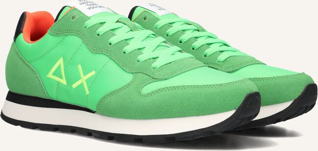 Groene SUN68 Lage sneakers TOM SOLID NYLON MEN Groene SUN68 Lage sneakers TOM SOLID NYLON MEN - large