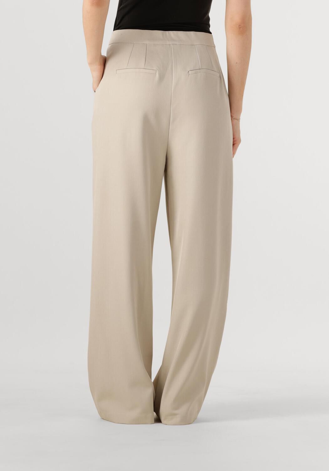 NEO NOIR Dames Broeken Zalka Eyelet Pants Beige