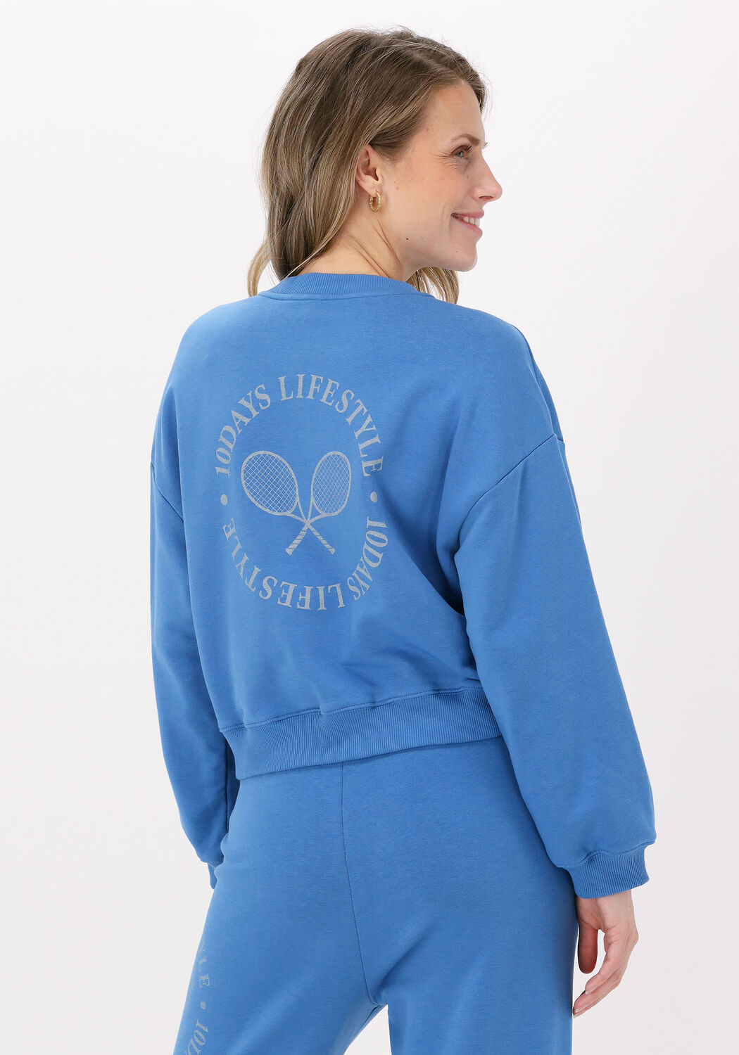 blauwe 10days sweater sweater tennis