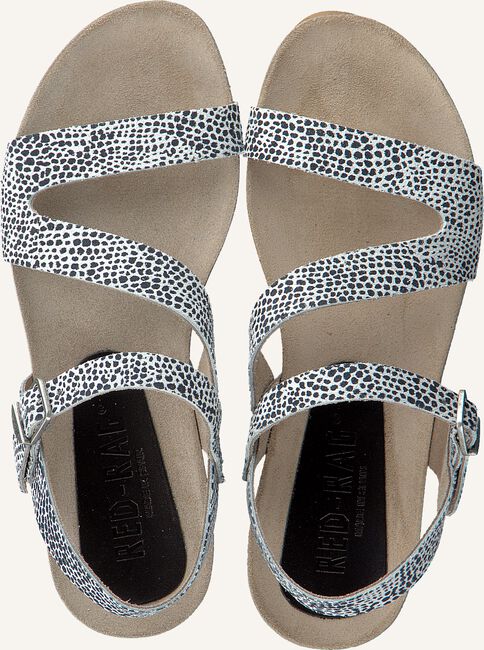 Beige RED-RAG Platte sandalen 79208 Beige RED-RAG Platte sandalen 79208 - large
