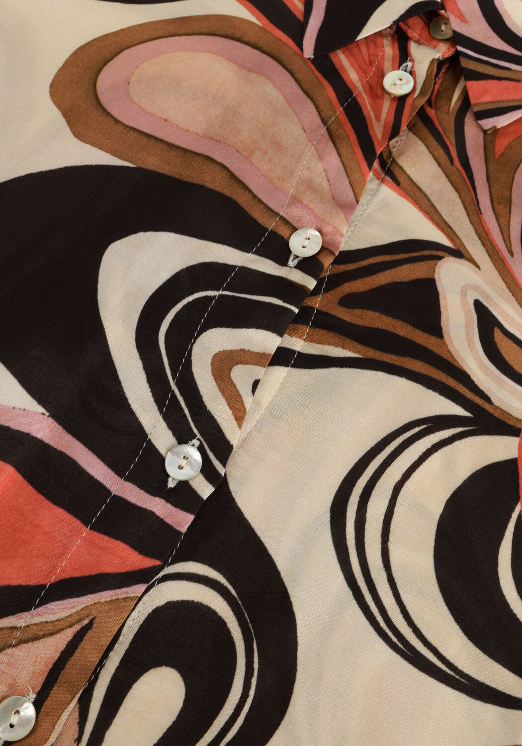 Multi SUMMUM Blouses BLOUSE PAINTED FLOWER - large