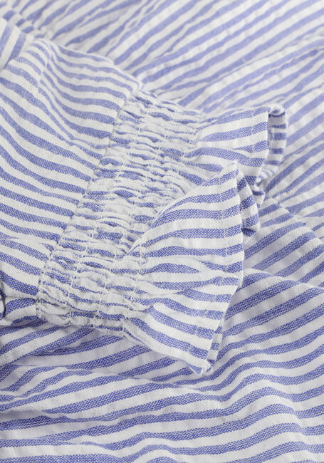 Lichtblauwe DAILY7 Mini jurk DRESS STRIPE RUFFLE - large