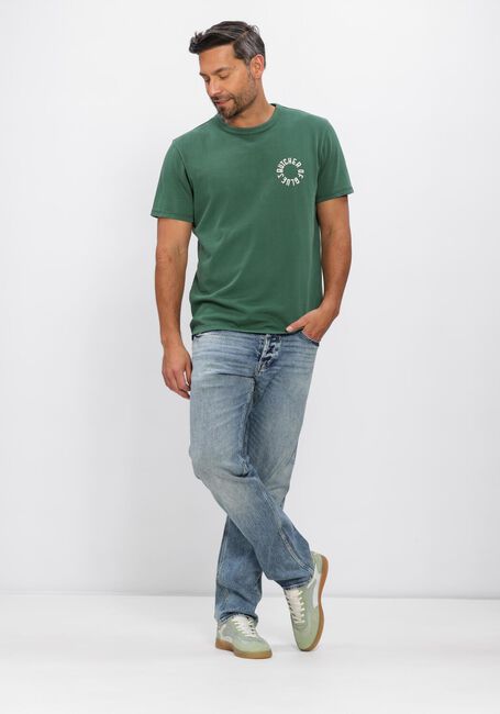 Groene BUTCHER OF BLUE T-shirt ARMY CIRCLE TEE - large