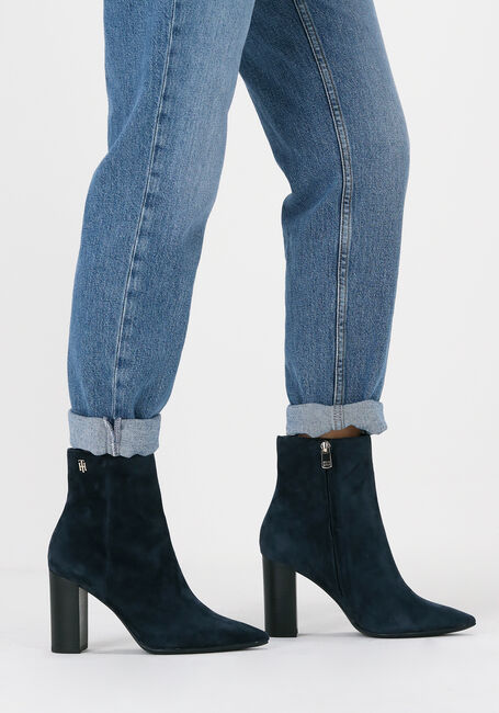 Blauwe TOMMY HILFIGER Enkellaarsjes TH HARDWARE STUD - large