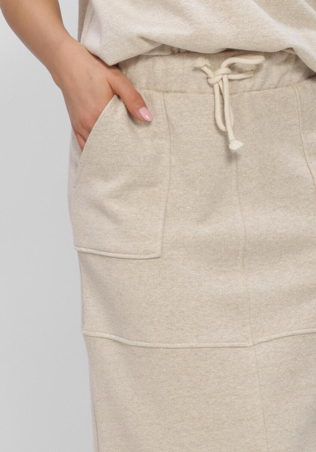 Zand NUKUS Maxirok MAARTJE SKIRT LUREX - large