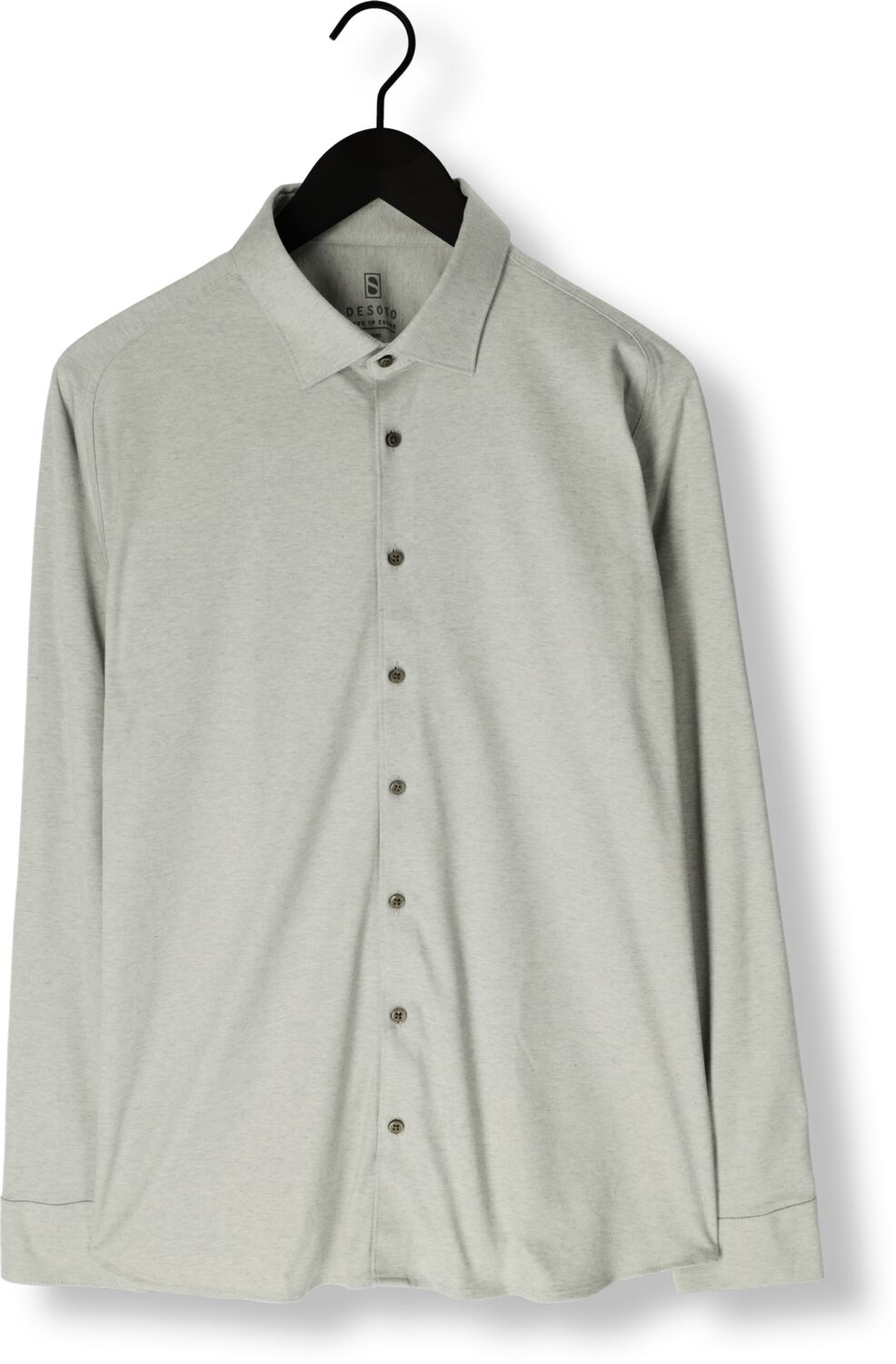 DESOTO Heren Overhemden Casual Kent 1 1 Khaki