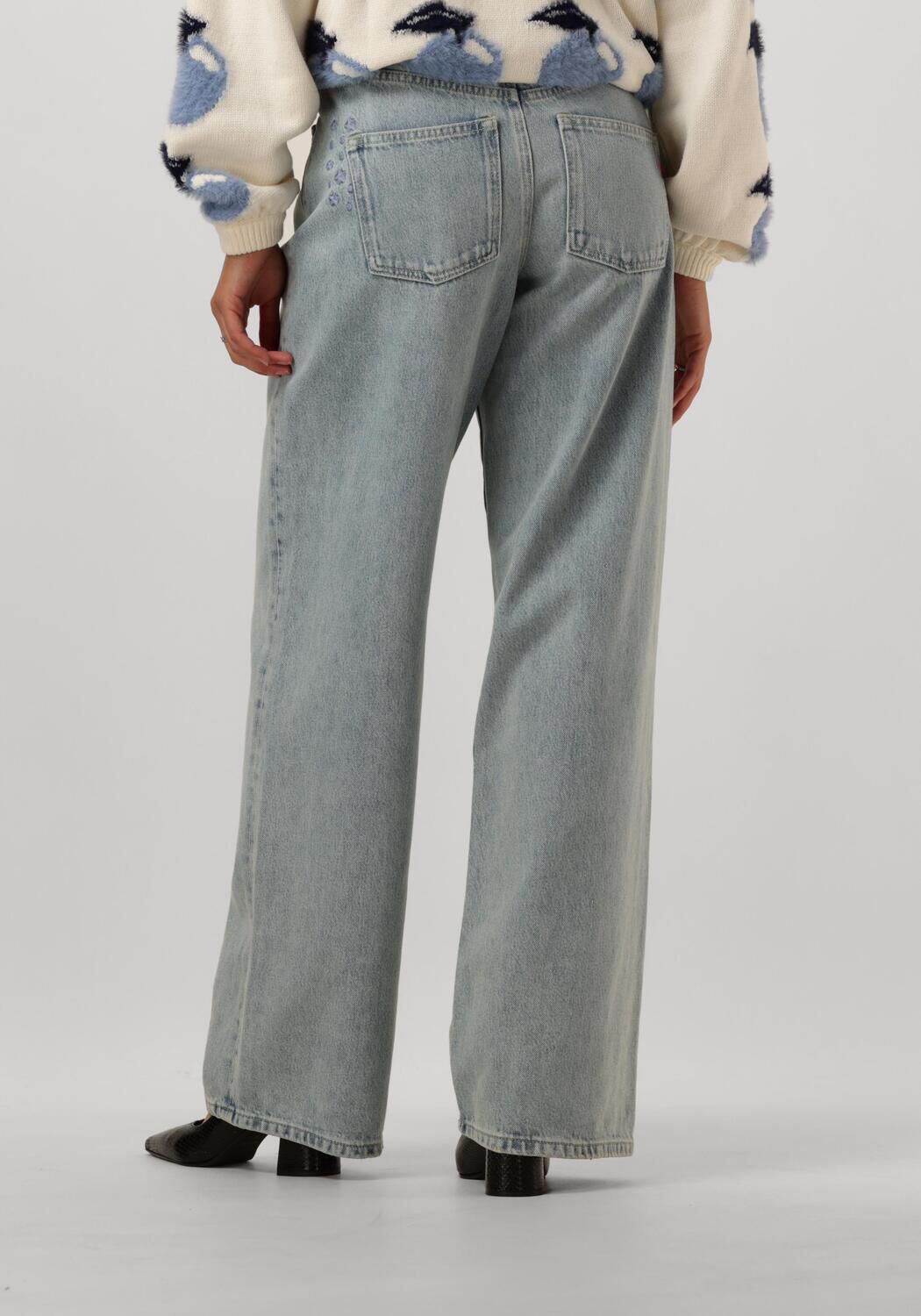 FABIENNE CHAPOT Dames Jeans Lucy Wide Leg Jeans Blauw