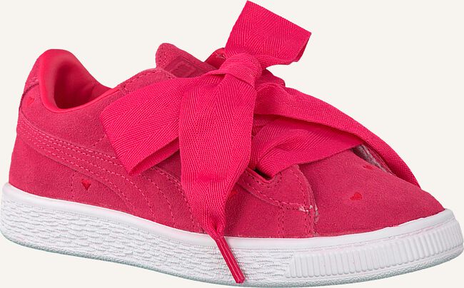 Roze PUMA Lage sneakers SUEDE HEART VALENTINE IN Roze PUMA Lage sneakers SUEDE HEART VALENTINE IN - large