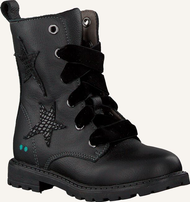 Zwarte BUNNIESJR Veterboots HILDE HOT Zwarte BUNNIESJR Veterboots HILDE HOT - large