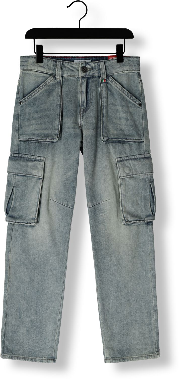 VINGINO Jongens Jeans Peppe Cargo Blauw