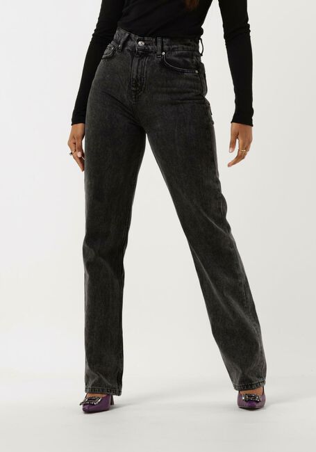 plan Toevallig Kabelbaan Zwarte COLOURFUL REBEL Straight leg jeans JONES MID RISE STRAIGHT LEG DENIM  PANTS | Omoda