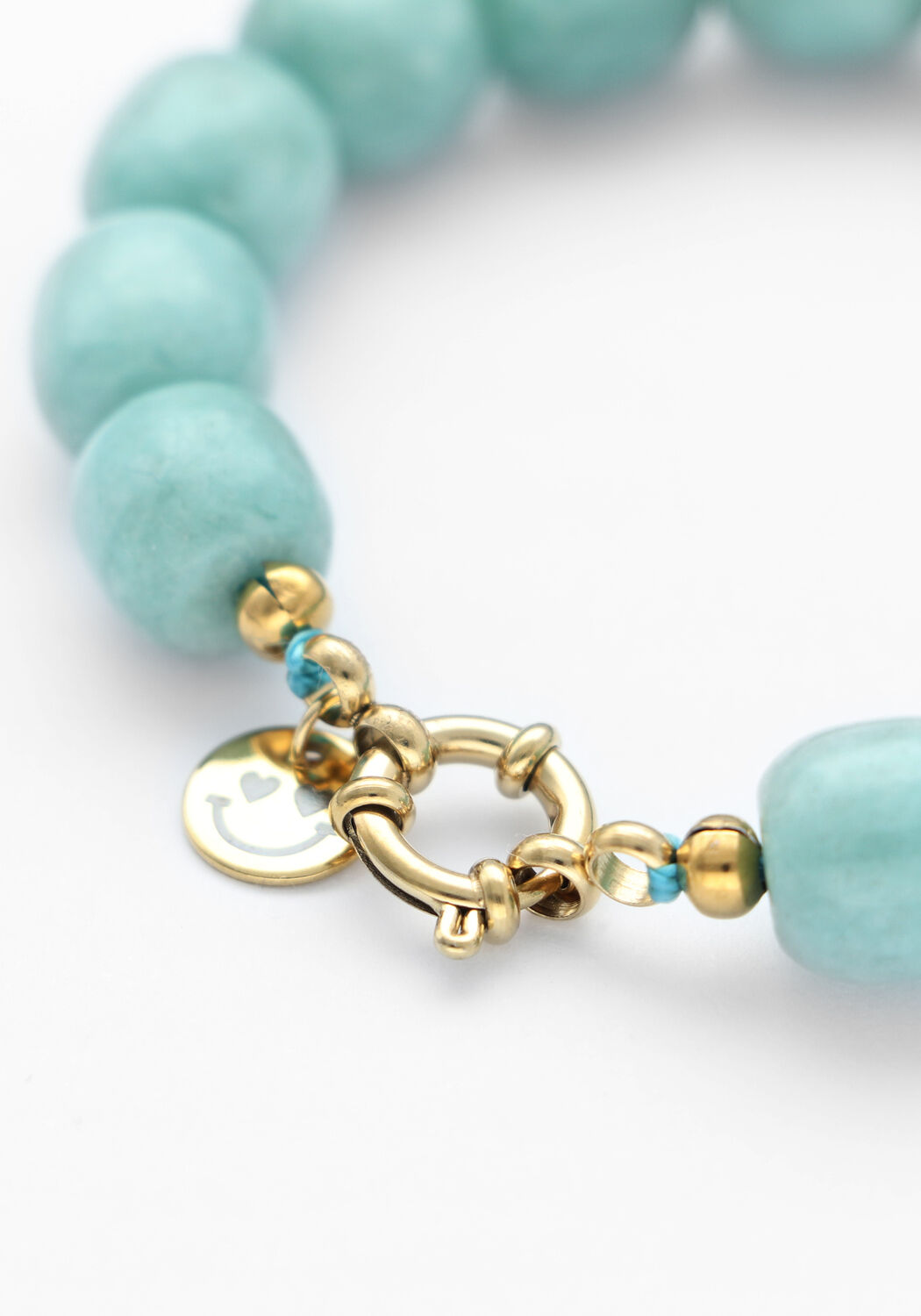 Blauwe BONNIE STUDIOS Armbanden WILLIAM BLUE BRACELET - large