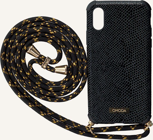 Zwarte OMODA Telefoonaccessoires XS/MAX IPHONE KOORD Zwarte OMODA Telefoonaccessoires XS/MAX IPHONE KOORD - large