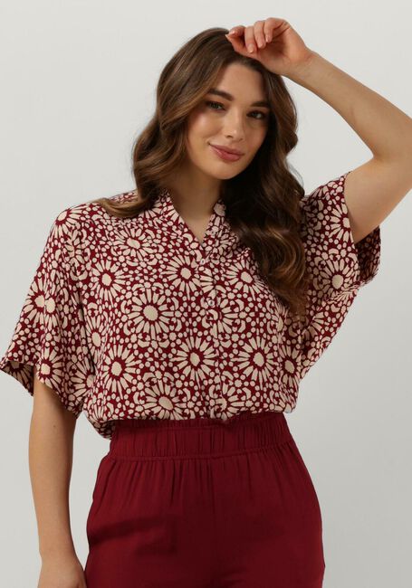 Bordeaux BY-BAR Top BO SUNFLOWER BLOUSE - large