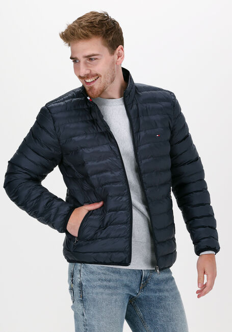 Blauwe TOMMY HILFIGER Gewatteerde jas CORE PACKABLE CIRCULAR JACKET - large