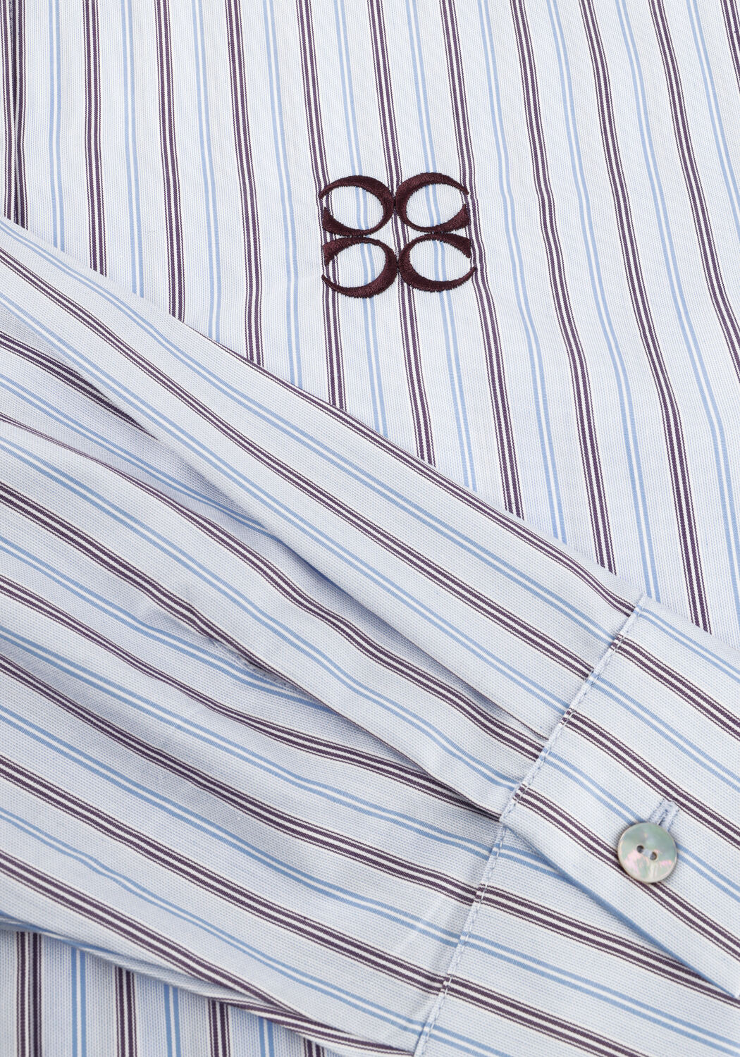 Lichtblauwe COUCOU Blouses MOON BLOUSE - large