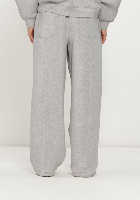 Lichtgrijze THE LOLA CLUB Wijde broek LOIS PANTS - large