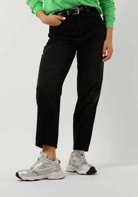 Zwarte CO'COUTURE Barrel jeans VIKA BARREL PLEAT JEANS - large