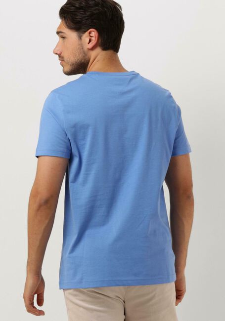 Blauwe TOMMY HILFIGER T-shirt TOMMY LOGO TEE - large