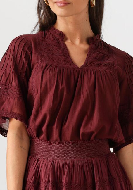 Bordeaux NEO NOIR Blouses SIAMA S VOILE BLOUSE - large