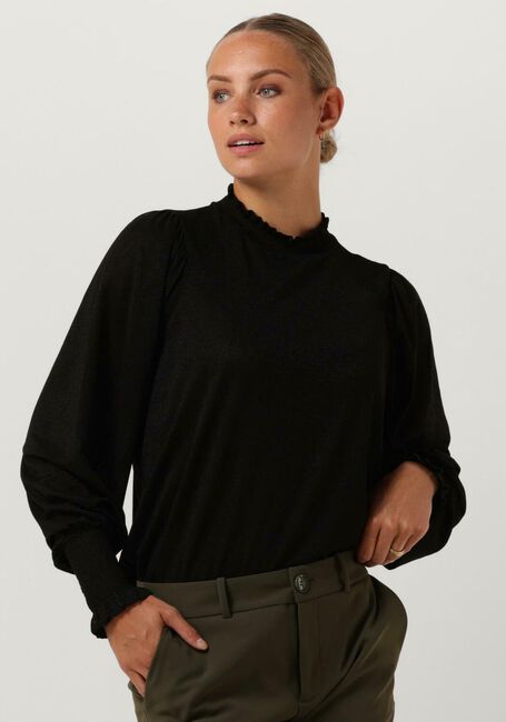 Zwarte MOS MOSH Blouses KALIVA LS BLOUSE - large
