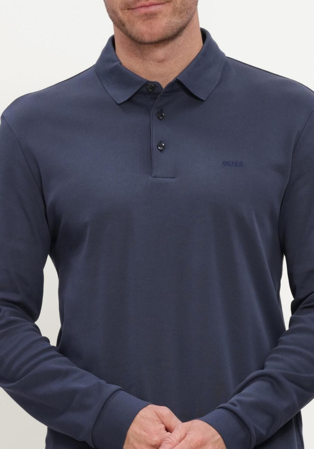 Boss Black Heren Polo's & T-shirts Pado 30 - Blauw, foto 3