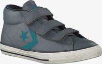 Grijze CONVERSE Sneakers STAR PLAYER MID 3V KIDS  - medium