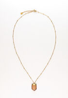 Goudkleurig NOTRE-V Kettingen KETTING STEEN - medium
