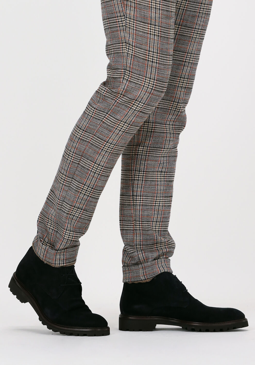 Zwarte FLORIS VAN BOMMEL Veterschoenen 20077 - large