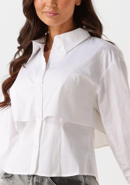 Witte CO'COUTURE Blouses SANDY CC DOUBLE LAYER SHIRT - large