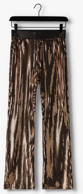 Bronzen CO'COUTURE Flared broek MIRROR FLARE PANT - large