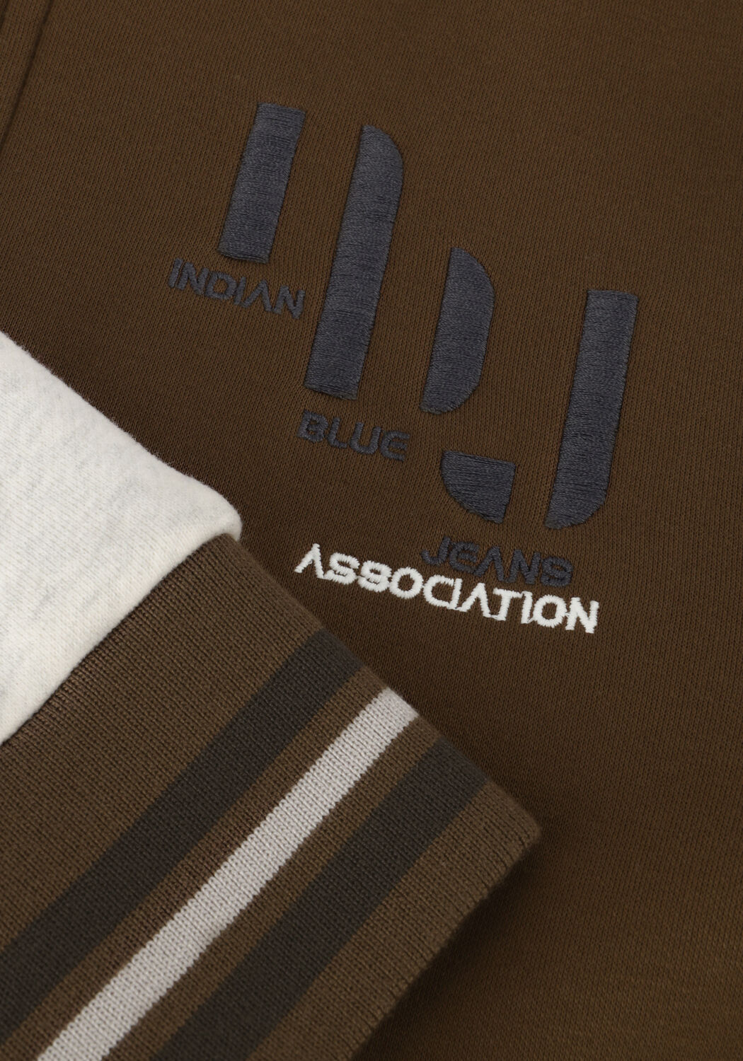 Bruine INDIAN BLUE JEANS Vest BOMBER JACKET INDIAN - large