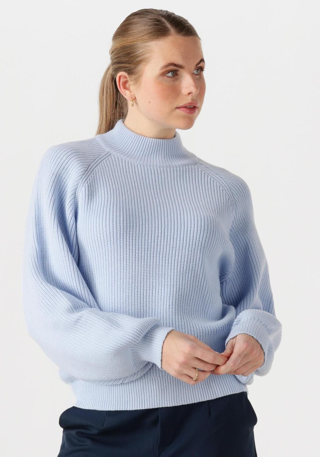 MOVES Dames Truien & Vesten Casinna Jumper 1868 Lichtblauw