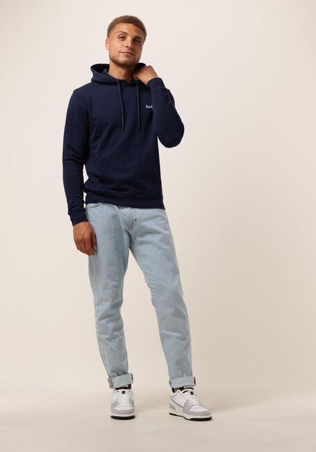 Donkerblauwe FORÉT Sweater DEAR HOODIE - large