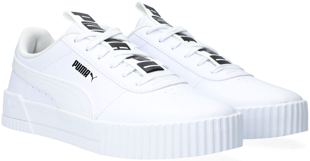 Witte PUMA Lage sneakers CARINA BOLD | Omoda