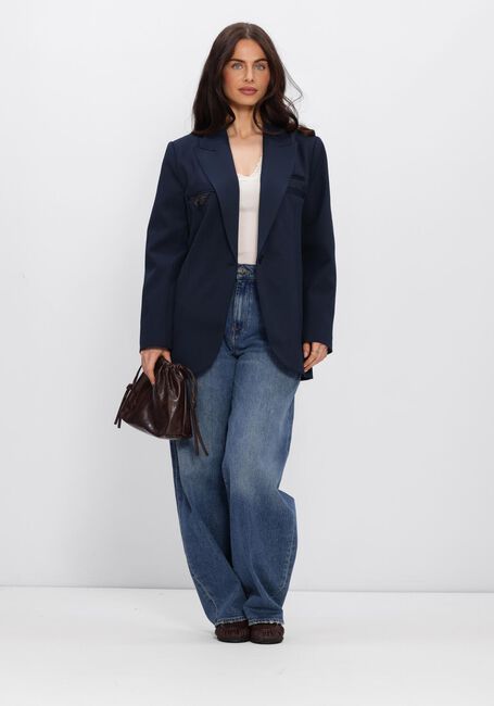 Ecru ROSEMUNDE T-shirt BEATHA FULL LACE V-NECK T-SHIRT - large