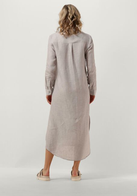Grijze RESORT FINEST Maxi jurk SHIRT DRESS - large
