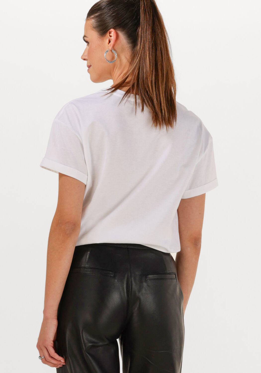 LIU JO Dames Tops & T-shirts Ecs T-shirt Moda M c Wit