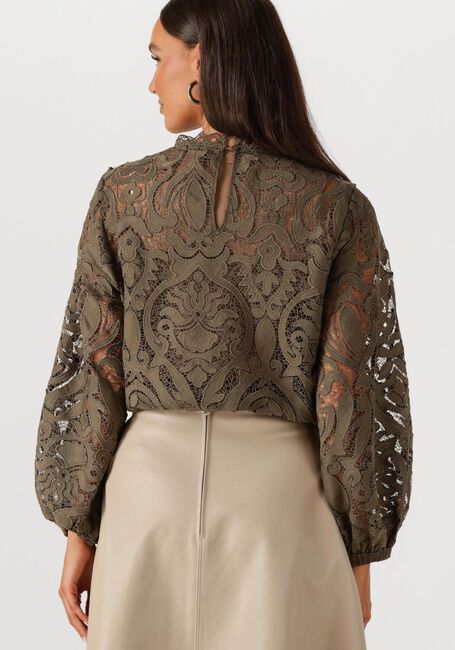 Olijf SUMMUM Blouses BLOUSE LACE - large
