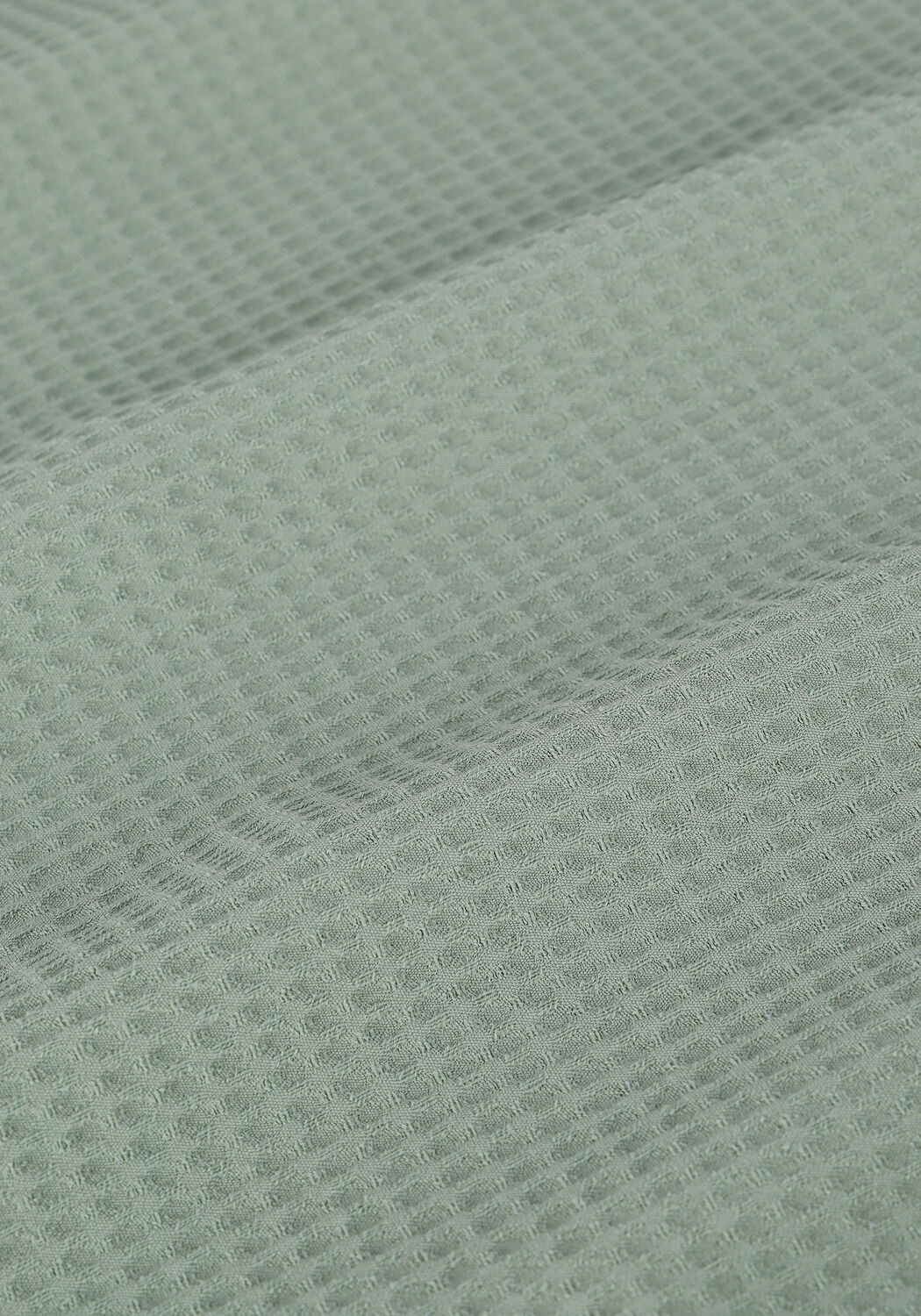 Groene ANOTHER LABEL Blouses MAJA WAFFLE TOP - large